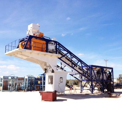 China Large Concrete Batching Plant 35m3 Mobile Batching Plant Price for sale