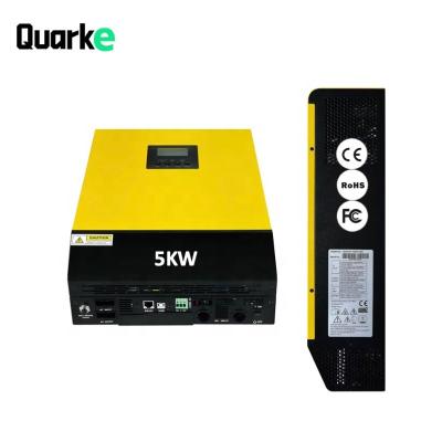 China 5kw 230V on grid solar inverter with energy storage with independent battery system 120x 295x 468mm for sale