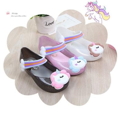 China Wholesale Light 2022 Fashion Cartoon Kids Summer Class Fancy Shoes Kids Sandals Jelly Shoes Princess Shoes Girls Jelly Sandals for sale