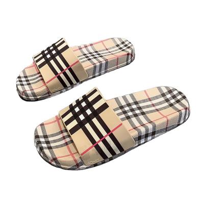 China Wholesale 2022 Fashion Trend Slides Women's Sandals Men's Slides Slippers Beach Famous Brands Designer Luxury Slippers Sandals for sale