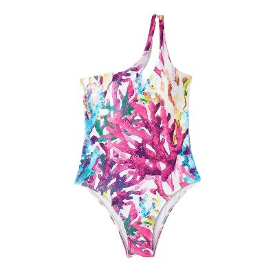 China Wholesale Plus Size Sexy Women Swimwear Printed Sublimation Printing Brazilian Bikini Summer Sexy One Piece Swimsuit Designer for sale