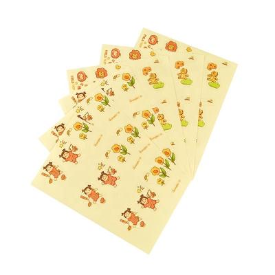 China Diary Custom Stationery Cartoon Sticker Decoration Transparent Kids Planner Stickers for sale