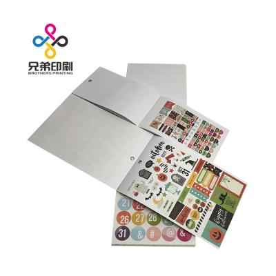 China Promotional Gifts Die Cut Custom Hologram Sticker Printing Vinyl Adhesive Label Sticker Collectors Album for sale