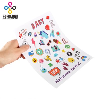 China Cartoon Sticker Kids Decorative Stickers Fun Cartoon PVC Small Reward Stickers For Kids Cover for sale