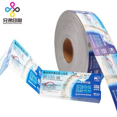 China Promotional Gifts Stage Spot Redemption Event Ticket Custom Concert Restaurant Ticket Roll for sale