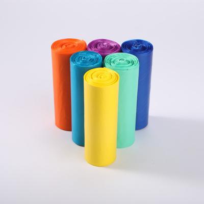 China Disposable clear plastic bags roll up bag waste bag PE material customizable size supplier in china for sale