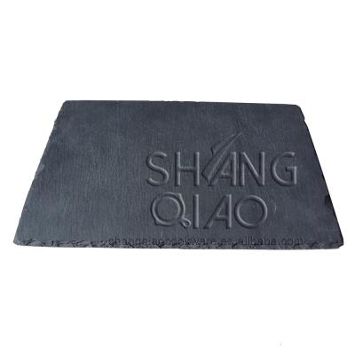 China Best Quality CLASSIC Food Serving Tray Rectangular Slate Cheese Board for sale