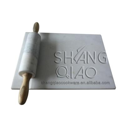 China Panel Viable Marble Cutting Board Pastry Chopper for sale