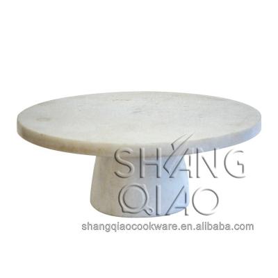 China Genuine Amazon Marble Cake Stand Supplier Viable Marble Cake Server for sale