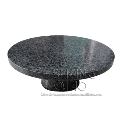 China Viable Stone Granite Cake Kitchen Tableware Tools Granite Cake Serving Rack for sale