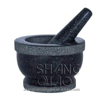 China Kitchen use for herb & Spice Plant Pestle and Mortar Bowl Pesto Direct Stone Herb Grinder and Mortar for sale