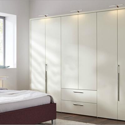 China Custom Modern Open Bedroom Furniture Wooden Modular Wardrobe for sale