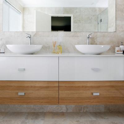 China Modern New Design Modern Bathroom Cabinet With Mirror for sale