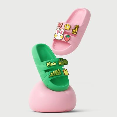 China Summer Anti-slippery Children's Slippers Cartoon Clog Home Bathroom Non-slip Slippers Soft Shoes for Boys and Girls for sale