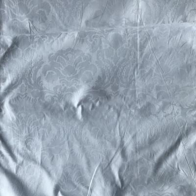 China 100%cotton blackout jacquard rose 100x100 230x230 high density white fabric for bedding for sale