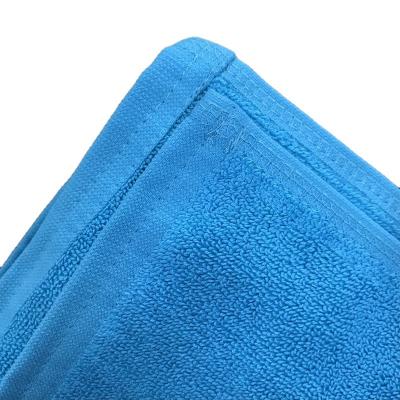 China Blackout Wholesale Blue 100% Cotton Bath Towel For Home Textile for sale