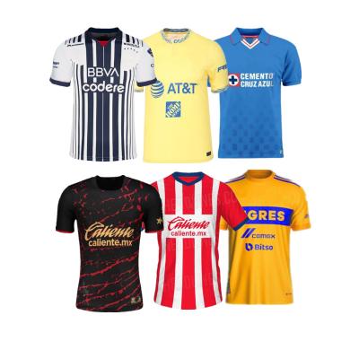 China NEW America Men Women Kids Soccer Quick Dry Shirt Tijuana Santos CRUZ AZUL Chivas Leon Tiger RAYADOS Monterrey Football Tank Top for sale