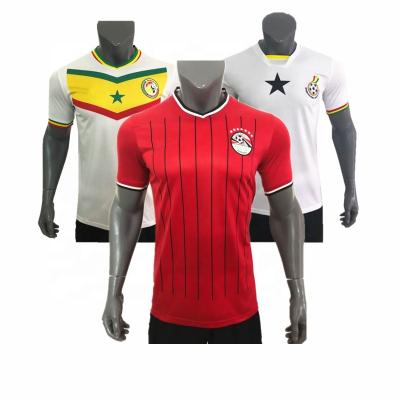 China 2022 2023 Quick Dry Shirts Uruguay Senegal Soccer Uniforms MANE Hakimi Ghana Switzerland KOULIBALY Egypt Serbia Morocco Soccer Jerseys for sale