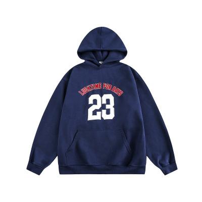 China Anti-wrinkle 2023 brand fashion retro spring hoodie men's sports Korean casual sweater and autumn hooded heavy atmosphere for sale