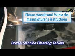 Customized Espresso Coffee Machine Cleaning Tablets 4g Eco Friendly