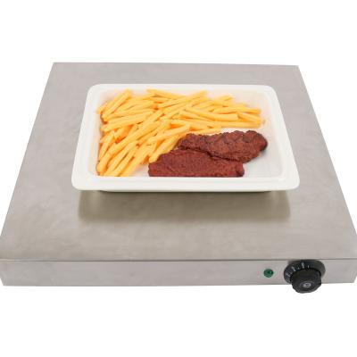 China Hotel Snack Buffet Heating Warmer Panel Tray For Restaurant for sale