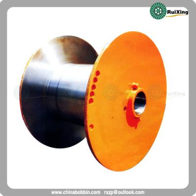 China Empty Metal flange process drum metal flange process reels metal flange process spool for sale