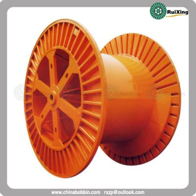 China Big steel corrugated spool for cable machine Corrugated steel spool for wire stranding for sale