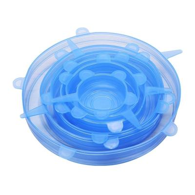 China Non Spill Cool Keeping Cover High Elasticity Silicone Cover Non Spill Stretch Lid for sale