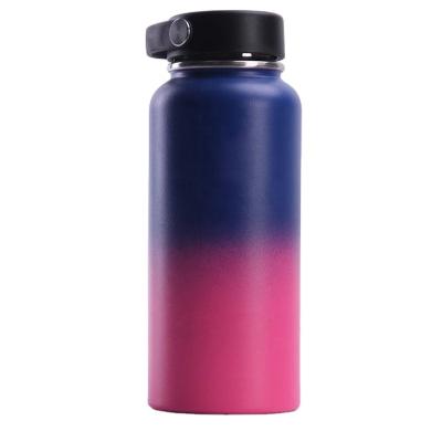 China Customized Viable Brand Color Stainless Steel Progressive Water Bottle 30oz 32oz For Outdoor For Yoga For Sport For School for sale