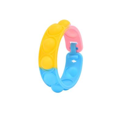 China Multifunctional Rodent Killing Bracelet Pioneer Bubble Toy Decompression Toy Color Bracelet Educational Toy for sale