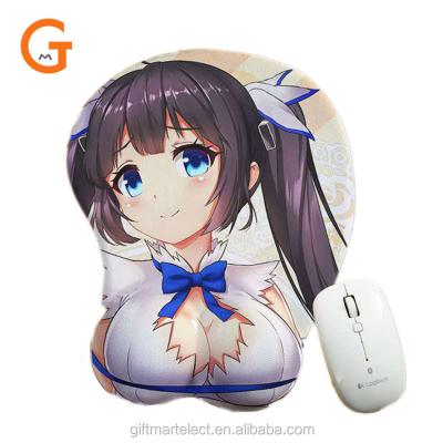 China Custom Ergonomically Personalized 3d Anime Special Mouse Pad With Arm Support for sale