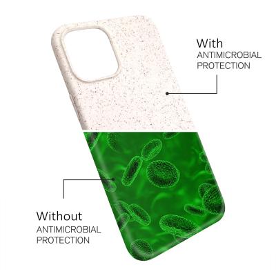 China Anti-Fall TENCHEN Germs Advocating Biodegradable Phone Case Phone For iPhone To Keep Your Phone Clean for sale