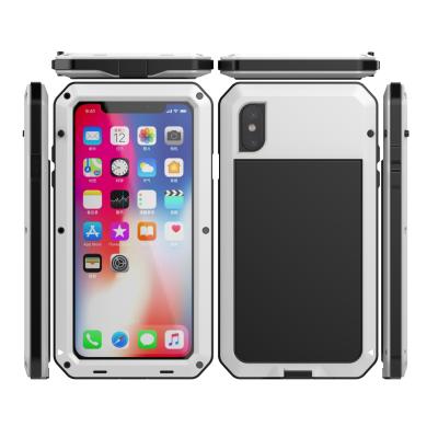 China Anti-drop For iPhone Models Full Metal Protector Shockproof Zinc Alloy Case Waterproof for sale