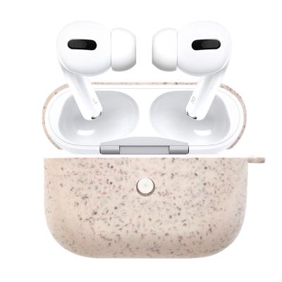 China Fashiontable TENCHEN 100% Biodegradable Eco Friendly Protective Case For Apple Airpods Pro Case Cover for sale