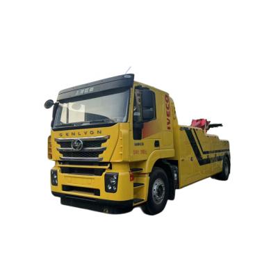 China made in china official 25t boom and tow wrecker truck for sale 13 ton for sale