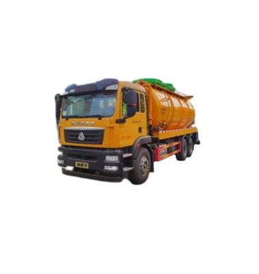 China Q235 Carbon Steel Stainless Steel 140HP HOWO Truck 8 Ton Fecal Sewage Truck For Sale for sale