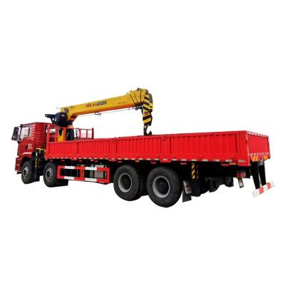 China TRUCK CRANE Shacman 8x4 16 tons mini crane truck for sale at factory price for sale