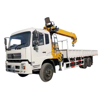 China CRANE TRUCK New in 2023 6x4 12 tons mini crane truck for sale factory price in Uzbekistan for sale