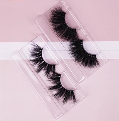 China Factory Wholesale New Soft Private Label Strip Mink Natural Thick Eyelashes False Eyelashes for sale