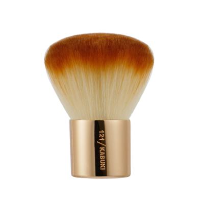 China Angular Blush 1pcs Luxury Professional Facial Beauty Tools Factory Price Big Loose Single Powder Customized Blush Kabuki Brush High Quality for sale