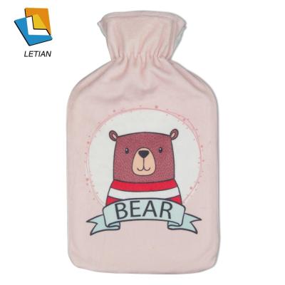 China Digital Printing Warm Natural Rubber Cotton Water Bottle Cover With Different Designs for sale