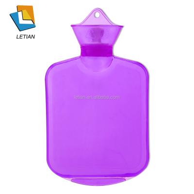 China Red Classic PVC Cross-Height PVC Water Bottle by Letian for sale