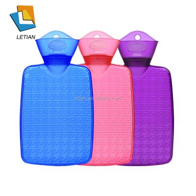 China Natural Rubber 2.5L Rubber/PVC Hot Water Bag for sale