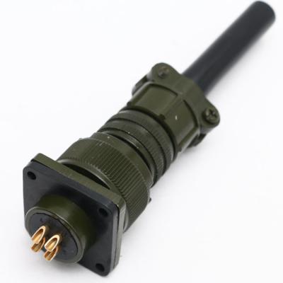 China Military Spec 14S-2 Connector Automotive Cable MIL-C-5015 to wire 4 pin female Amphenol connectors for sale