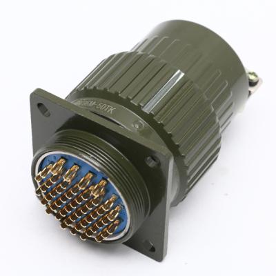 China 50 Pin Circular Connector Automotive Bayonet Locking Electrical Plug Adapter Automotive Connector for sale