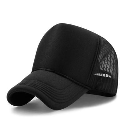 China COMMON Cheap Price Black Plain Custom Trucker Hats Factory for sale