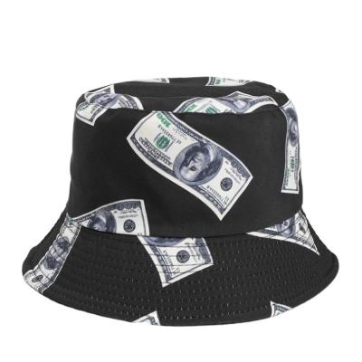 China Wholesale Striped Printed Fluffy Casual Women Sun Hat Fishermen Bucket Hats for sale