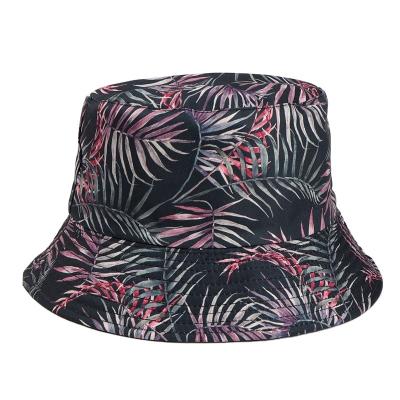 China Fashion Solid Color Fashion Striped Bucket Hat for sale