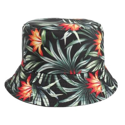 China Cotton Twill Striped Promotional Plain Double Sided White Bucket Hat for sale