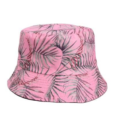 China Wholesale Simple Striped Tie Dye Kids Cotton Reversible Bucket Hats for sale